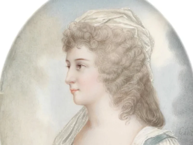 1774-Johann Christoph Franz Giere - Principessa Augusta Sofia del Regno Unito